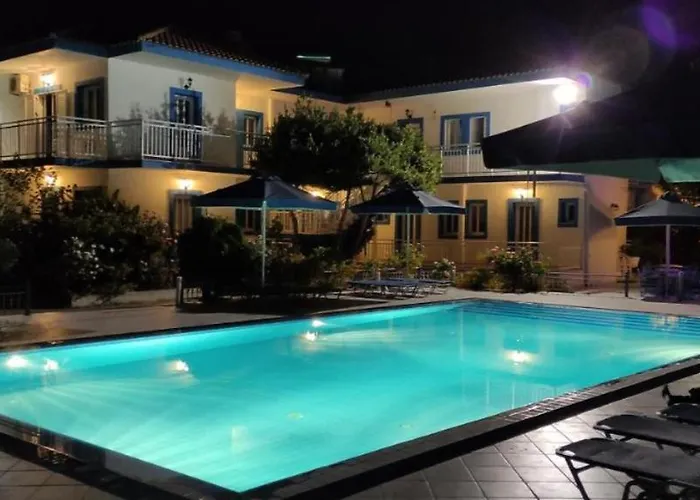 شقة فندقية Blue White - Kefallonia Poolside Retreats سبارتيا