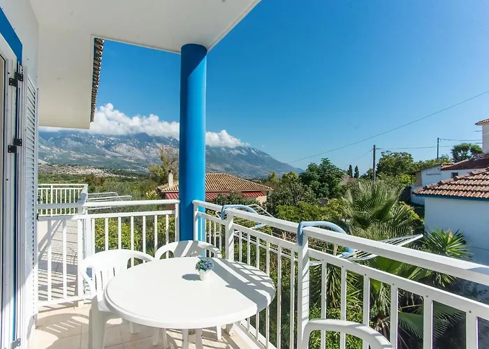 Blue White - Kefallonia Poolside Retreats سبارتيا