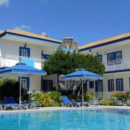 Blue White Apartments - Kefallonia Poolside Retreats Sparta
